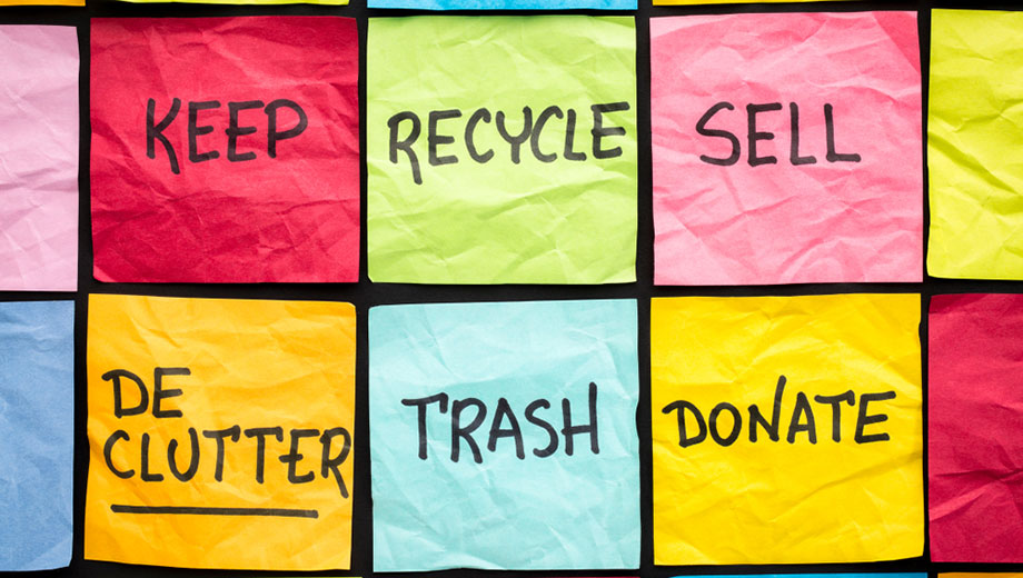 Declutter your home - More Than Loft Ladders, your local loft solutions expert