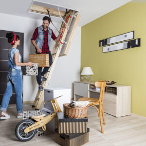 Loft ladders available through your local More Than Loft Ladders loft solutions expert