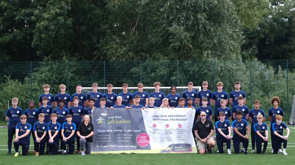 MTLL sponsorship banner for long eaton united