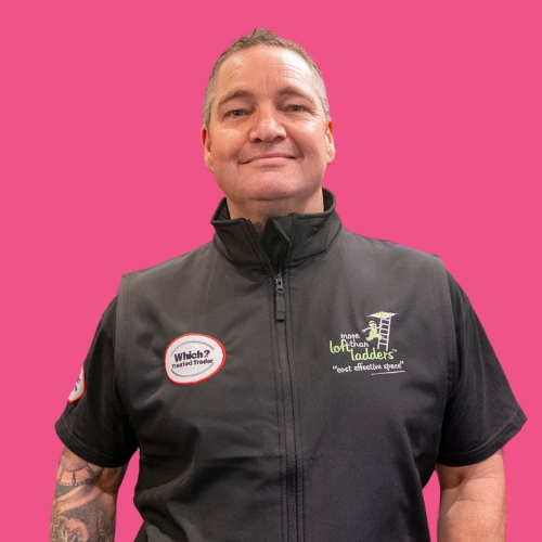 Terry Davies from more Than Loft Ladders