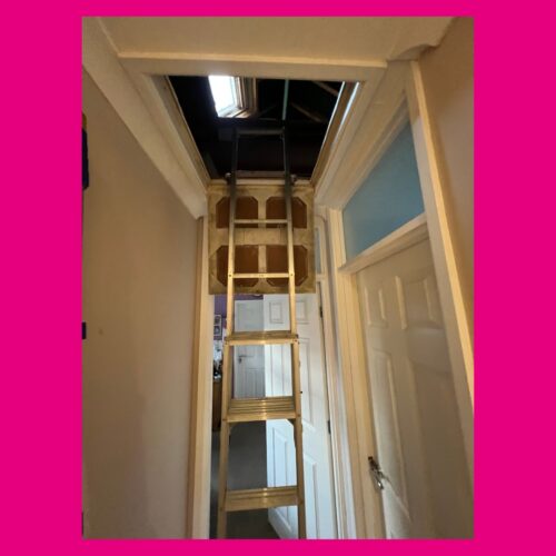 Aluminium loft ladder Nottinghamshire and Lincoln